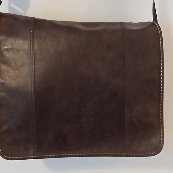 Longchamp Cavalier Messenger Bag, Chocolate Brown - Picture 2 of 13